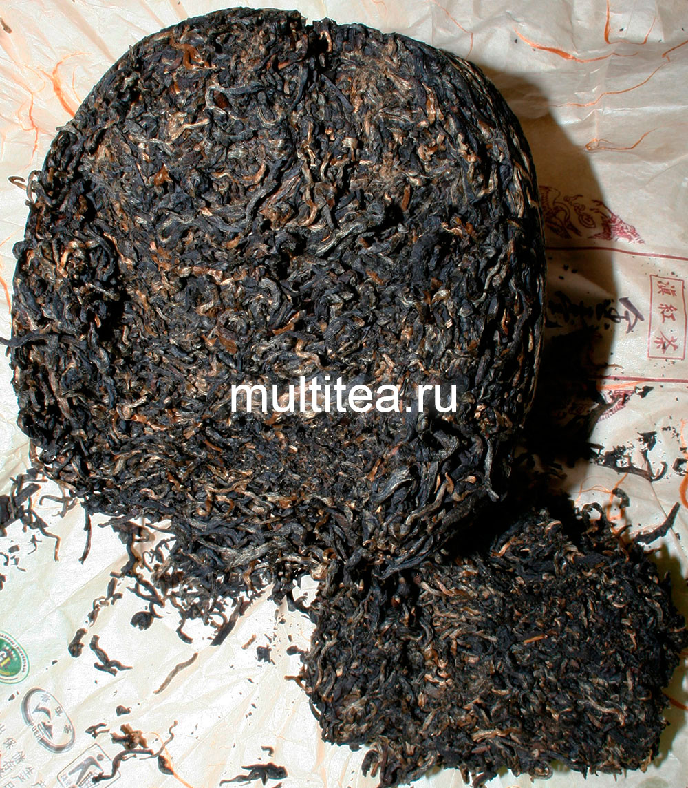 состав черного чая Красный чай dian hong puz wei фабрики Hongde Tea Co., Ltd крупным планом