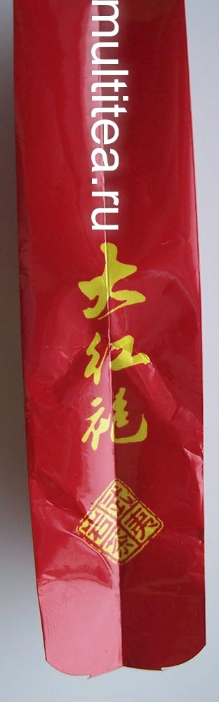 еще надпист на пакете чая Yan Cha