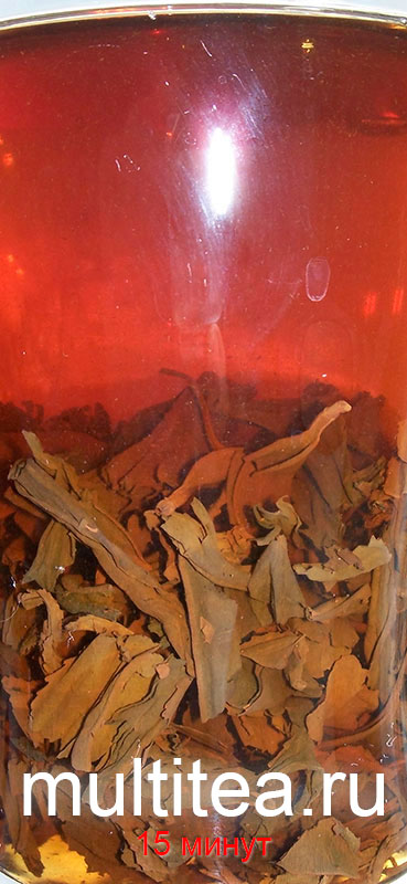 Da Hong Pao настаивается уже 15 минут