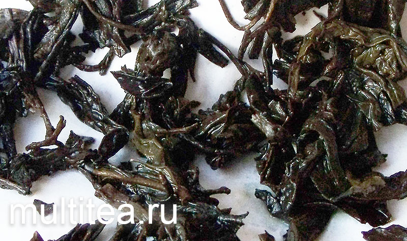 листья после заваривания Rougui