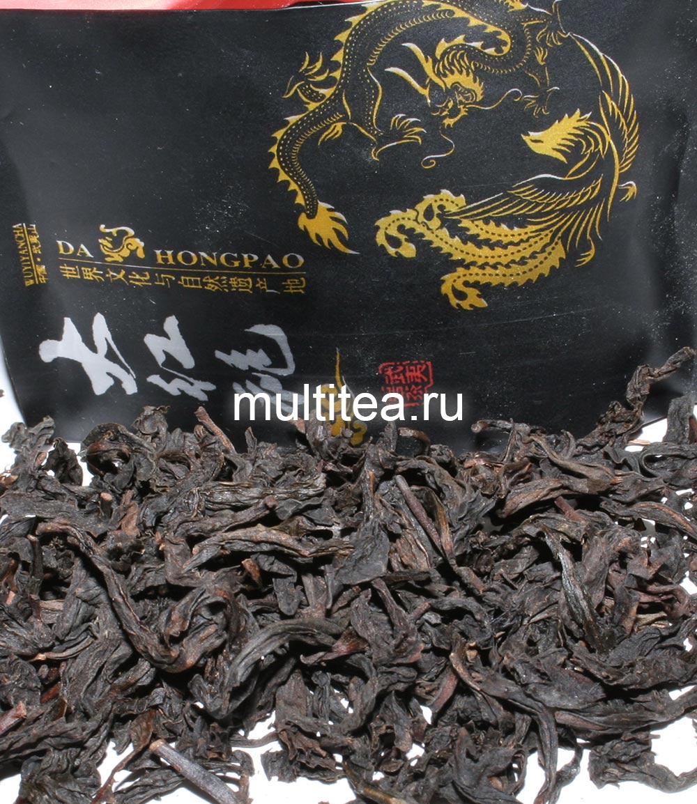 ShuiXian Da Hong Pao листья до заваривания