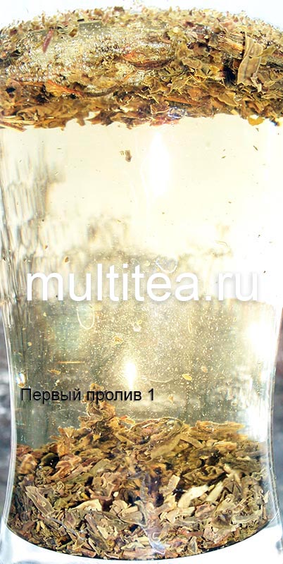 первая минута заваривания 0432 Li Ming Octagonal