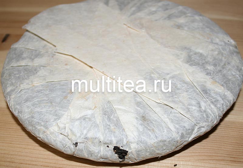 обратная сторона упаковки шен пуэра Chang Tai