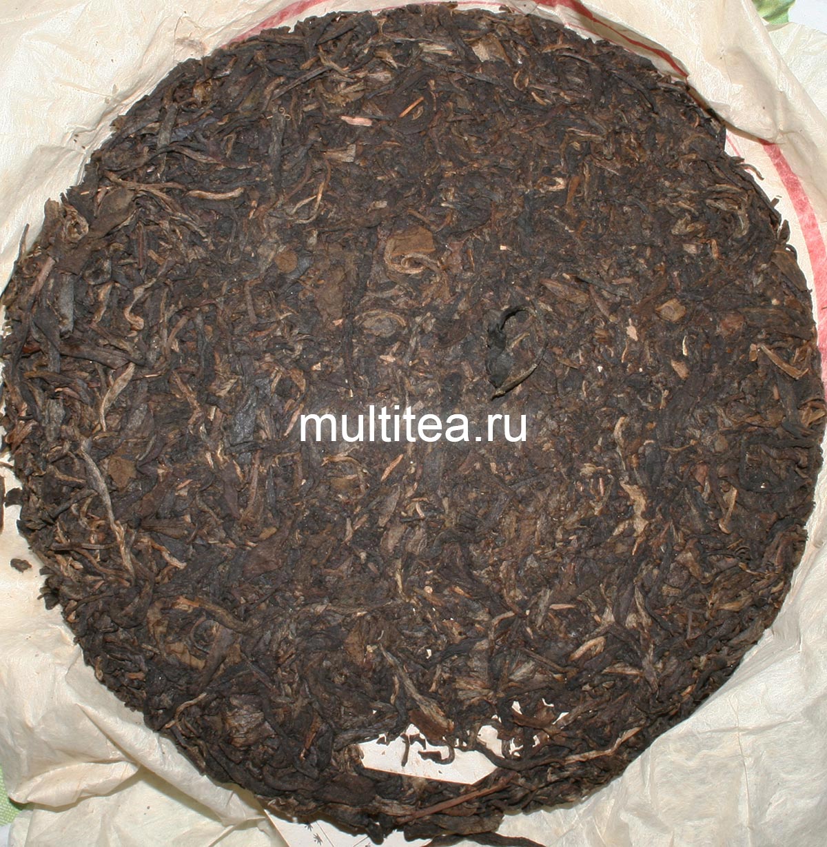блин весом 357 грамм шен пуэра Chang Tai Yi Chang Hao 2001