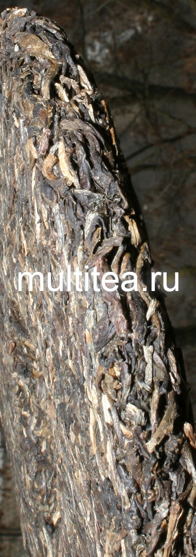 торец блина шен пуэра Haiwan Шэнь Шань Лао Шу