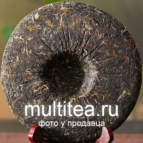 обратная сторона блина шен пуэра Bookworm фото продавца