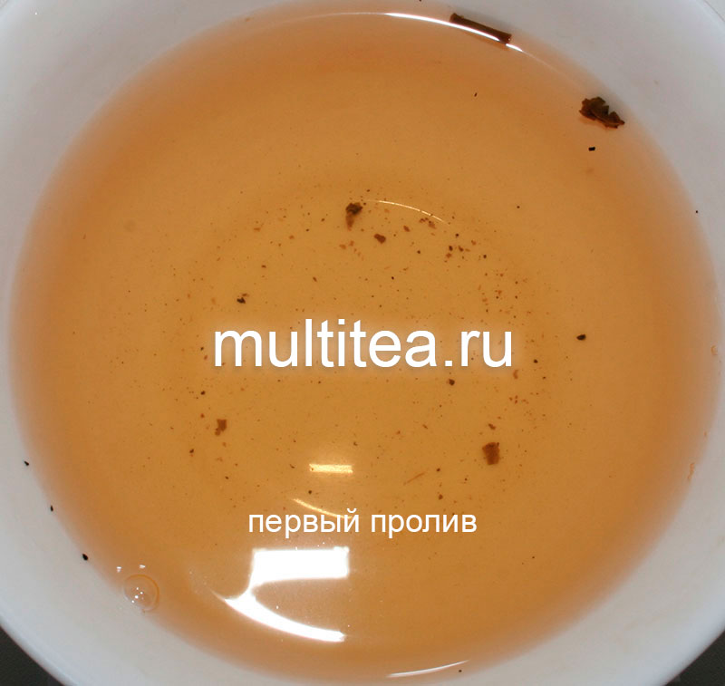 Шен пуэр CaiCheng 2016 первый пролив