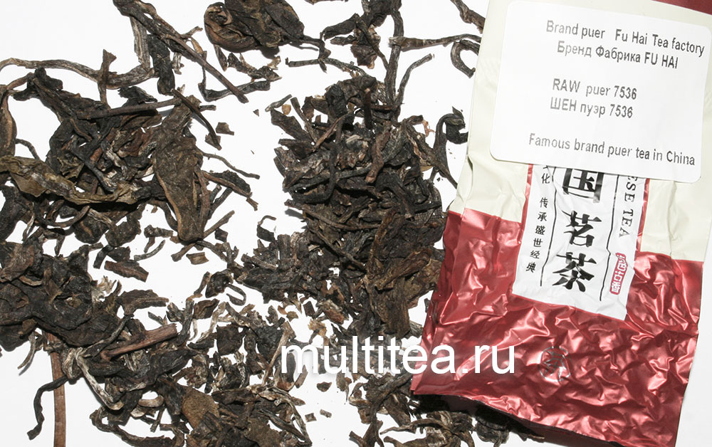пробник 6 грамм шен пуэра 7536 FU HAI