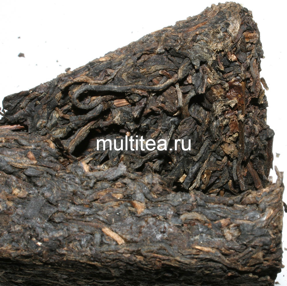 шен пуэр PingXiWangFu на разломе крупным планом