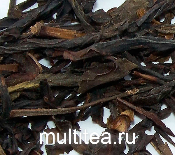 листья улуна Duck Feces Fragrant крупным планом