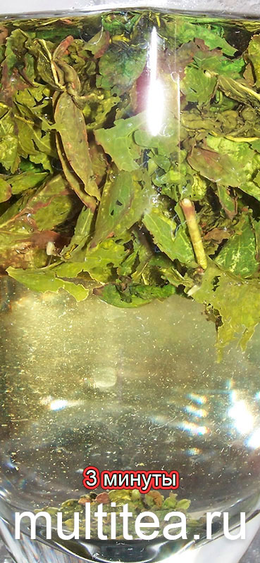 улун Gold Gui Tieguanyin третья минута