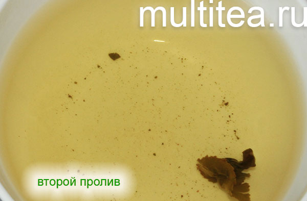 слит второй настой улуна tieguanyin Maoxie