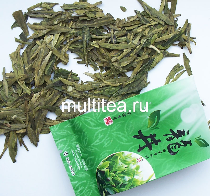 мой любимый зеленый чай Longjing
