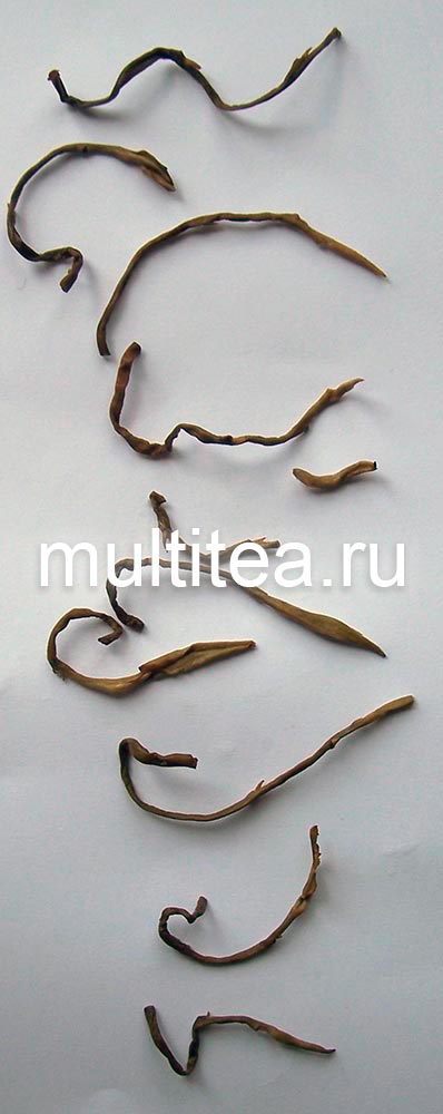 листья после заваривания зеленого чая с жасмином Gr@ce